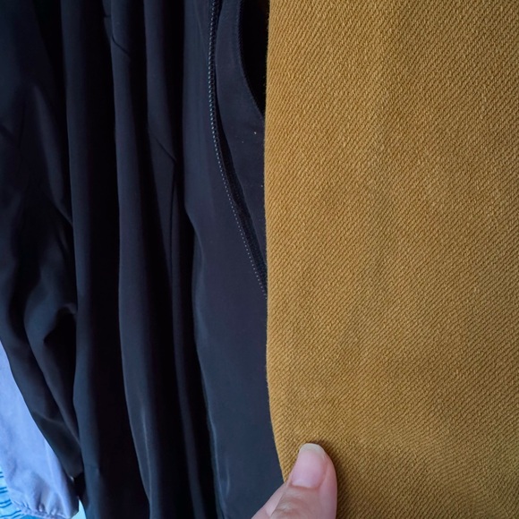 Alex Mill Britt Work Jacket in upcycled denim in golden khaki - Picture 5 of 5